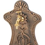 Falikút, Strend Pro Garden LT-H14299, 66,5 × 37 × 18,5 cm, rézszínű, alumínium, időjárásálló, könnyen összeszerelhető