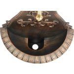 Falikút, Strend Pro Garden LT-H14299, 66,5 × 37 × 18,5 cm, rézszínű, alumínium, időjárásálló, könnyen összeszerelhető