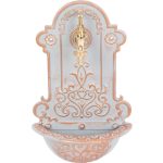 Falikút, Strend Pro Garden LT-H20682, 22 × 10 × 37 cm, zöld, réz megjelenésű, alumínium, időjárásálló, könnyen összeszerelhető