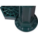 Kerti kút, Strend Pro Garden LT-H3523-2, 49 x 31 x 92,5 cm, zöld, alumínium, időjárásálló, könnyen összeszerelhető