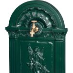 Kerti kút, Strend Pro Garden LT-DC045, 40 × 35 × 83 cm, zöld, alumínium, időjárásálló, könnyen összeszerelhető