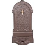 Kerti kút, Strend Pro Garden LT-H20505, 39 x 33 x 72 cm, barna, alumínium, időjárásálló, könnyen összeszerelhető