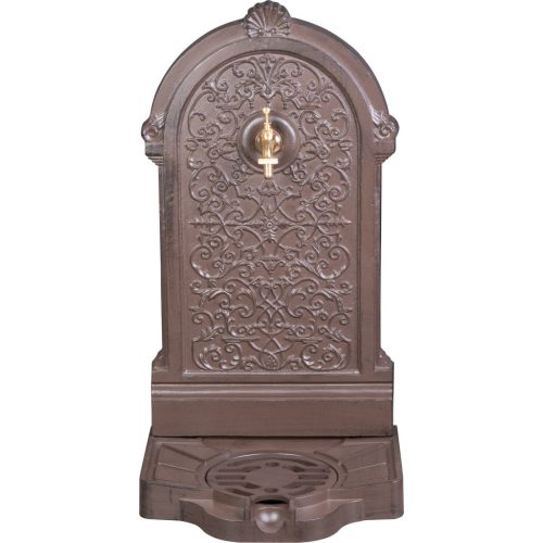 Kerti kút, Strend Pro Garden LT-H20505, 39 x 33 x 72 cm, barna, alumínium, időjárásálló, könnyen összeszerelhető