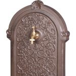 Kerti kút, Strend Pro Garden LT-H20505, 39 x 33 x 72 cm, barna, alumínium, időjárásálló, könnyen összeszerelhető