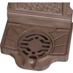 Kerti kút, Strend Pro Garden LT-H20505, 39 x 33 x 72 cm, barna, alumínium, időjárásálló, könnyen összeszerelhető