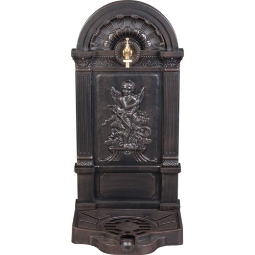 Kerti kút, Strend Pro Garden LT-DC044, 40 x 35 x 83 cm, barna, alumínium, időjárásálló, könnyen összeszerelhető