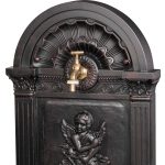 Kerti kút, Strend Pro Garden LT-DC044, 40 x 35 x 83 cm, barna, alumínium, időjárásálló, könnyen összeszerelhető