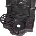 Kerti kút, Strend Pro Garden LT-DC044, 40 x 35 x 83 cm, barna, alumínium, időjárásálló, könnyen összeszerelhető