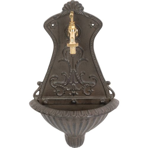 Falikút, Strend Pro Garden LT-H20680, 25 x 11,5 x 41,5 cm, barna, alumínium, időjárásálló, könnyen összeszerelhető