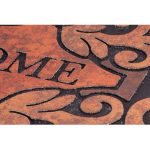 MagicHome RBM 116 lábtörlő - Welcome, 120 x 58 cm, barna