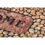 MagicHome RBM 406 lábtörlő - Welcome, 89 x 58 cm, barna