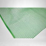 Műanyag kerítésháló, Strend Pro Garden Economy 1, zöld, 100 cm x 50 m, szemméret: 5 x 5 mm, 300 g/m2, négyzetrács, 100 % műanyag