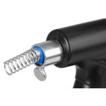 Strend Pro RC-2005A lefolyótisztító spirál, 6 mm átmérőjű, 4 m hosszú, fekete-kék színű, hatékony duguláselhárító eszköz háztartási és profi használatra