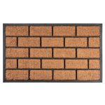 MagicHome RBC 124 lábtörlő - Brickwall, 45 x 75cm, barna