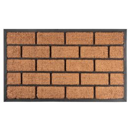 MagicHome RBC 124 lábtörlő - Brickwall, 45 x 75cm, barna