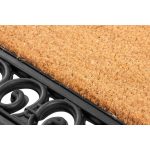 MagicHome RCP 100 lábtörlő - Ornament, 45 x 75 cm, barna