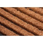 MagicHome RBC 129 lábtörlő - Lines, 40 x 60 cm, barna