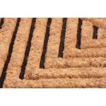 MagicHome RBC 130 lábtörlő - Arrows, 40 x 60 cm, barna