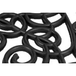 MagicHome RBR 136 lábtörlő - Grand, 45 x 75 cm, fekete/fehér