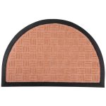 MagicHome PPM 365 lábtörlő - Squares, 40 x 60 cm, barna