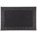 MagicHome lábtörlő - Greek, 40 x 60 cm, fekete/szürke