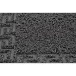 MagicHome lábtörlő - Greek, 40 x 60 cm, fekete/szürke