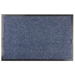 MagicHome CPM 305 lábtörlő - 40 x 60 cm, kék/fekete