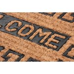 MagicHome RBB 110 lábtörlő - Welcome, 40 x 60 cm, barna