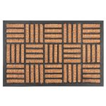 MagicHome RBB 123 Parquets 3 lábtörlő, 40 x 60 cm, barna