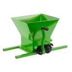 Gyümölcsdaráló, Vivatechnix Viva 2211078, zöld, 25 l, teljes fém, kézi hajtás