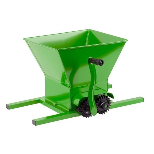 Gyümölcsdaráló, Vivatechnix Viva 2211078, zöld, 25 l, teljes fém, kézi hajtás