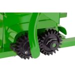 Gyümölcsdaráló, Vivatechnix Viva 2211078, zöld, 25 l, teljes fém, kézi hajtás