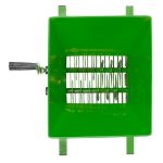 Gyümölcsdaráló, Vivatechnix Viva 2211078, zöld, 25 l, teljes fém, kézi hajtás