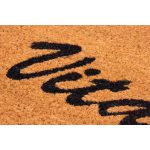 MagicHome RBC 199 lábtörlő - Üdvözöljük, 40 x 60 cm, barna