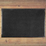 MagicHome CPM 304 lábtörlő - 60 x 90 cm, fekete/szürke