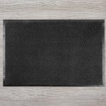 MagicHome CPM 304 lábtörlő - 60 x 90 cm, fekete/szürke