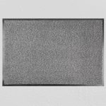 MagicHome lábtörlő - 60 x 90 cm, szürke/fekete