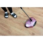 Seprőgép, Strend Pro Sandy EF1, króm/rózsaszín, 3 az 1-ben, 0,5 l, forgókefés, teleszkópos nyél, rozsdamentes acél, ABS műanyag, nejlon sörték