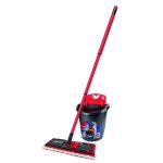 Felmosó szett, Vileda Ultramax Complete Set, felmosó és vödör, mikroszálas és koptatószálas 2 az 1-ben mosóhuzat