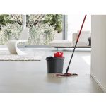 Felmosó szett, Vileda Ultramax Complete Set, felmosó és vödör, mikroszálas és koptatószálas 2 az 1-ben mosóhuzat