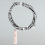 Strend Pro KPZ csőgörény, lefolyótisztító spirál, 10 m hosszú, 10 mm átmérőjű, fa markolattal és éles rugós fejjel, ezüst színben, vegyszermentes duguláselhárításhoz