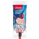 Felmosó, Vileda SuperMocio Microfibre&Power, mikroszálas fej, mosógépben mosható 60°C, kompatibilis a SuperMocio facsaró vödörrel