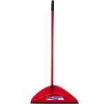 Lapát, Vileda Flexi 2 az 1-ben, 80 cm, piros-szürke, ergonomikus kialakítással, gumi peremmel, összecsukható és akasztható, helytakarékos