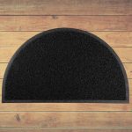 MagicHome Halfmoon lábtörlő - 45 x 75 cm, fekete