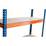 Strend Pro 4 polcos fém műhelypolc, 180 x 180 x 60 cm, teherbírás: 600 kg/polc