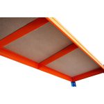 Strend Pro 4 polcos fém műhelypolc, 180 x 180 x 60 cm, teherbírás: 600 kg/polc