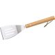 Strend Pro Grill rozsdamentes acél fordítólapát fa nyéllel - 41 cm