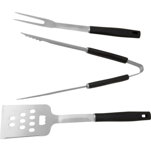 Strend Pro Grill 3db-os készlet grillezéshez és sütéshez - fekete