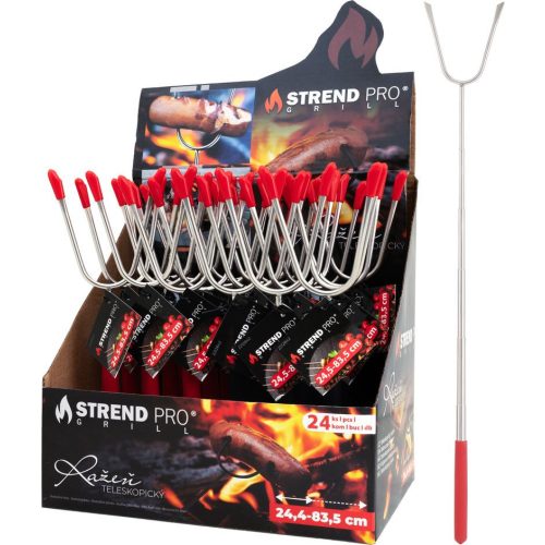 Strend Pro Grill teleszkópos nyárs - 25-88cm