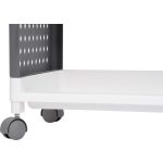 MagicHome Rolly 4 polcos műanyag tároló, 49 x 29 x 75,5 cm